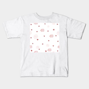 Heart Pattern Kids T-Shirt